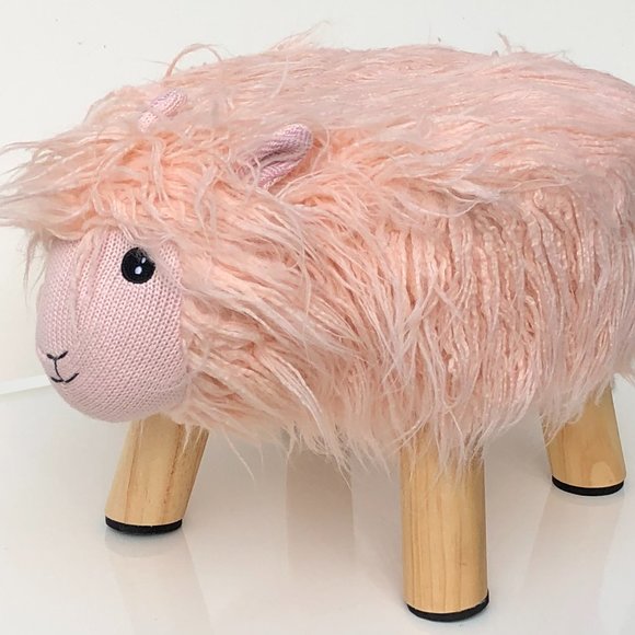 Kids fur stool - Picture 4 of 5